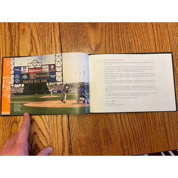 San Francisco Giants Celebrating 60 Years Book MLB rare collector's item - Picture 2 of 5